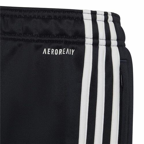 Træningsdragt til børn underdele Adidas Designed To Move 3 band Sort 13-14 år