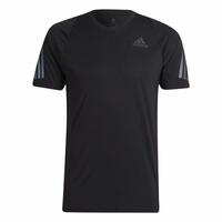Kortærmet T-shirt til Mænd Adidas Run Icon Sort S
