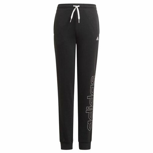 Træningsdragt til børn underdele Adidas Essentials French Terry Sort 7-8 år