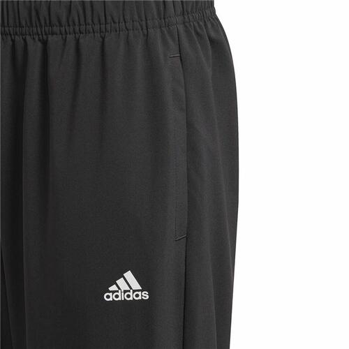 Træningsdragt til børn underdele Adidas Essentials Stanford Sort 9-10 år