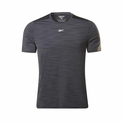 Kortærmet T-shirt til Mænd Reebok tech Style Activchill Move Sort L