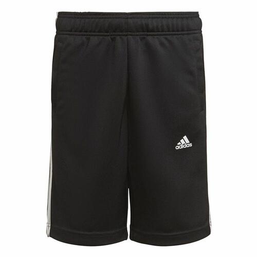 Sport shorts til børn Adidas D2M 3 Stripes Sort 9-10 år