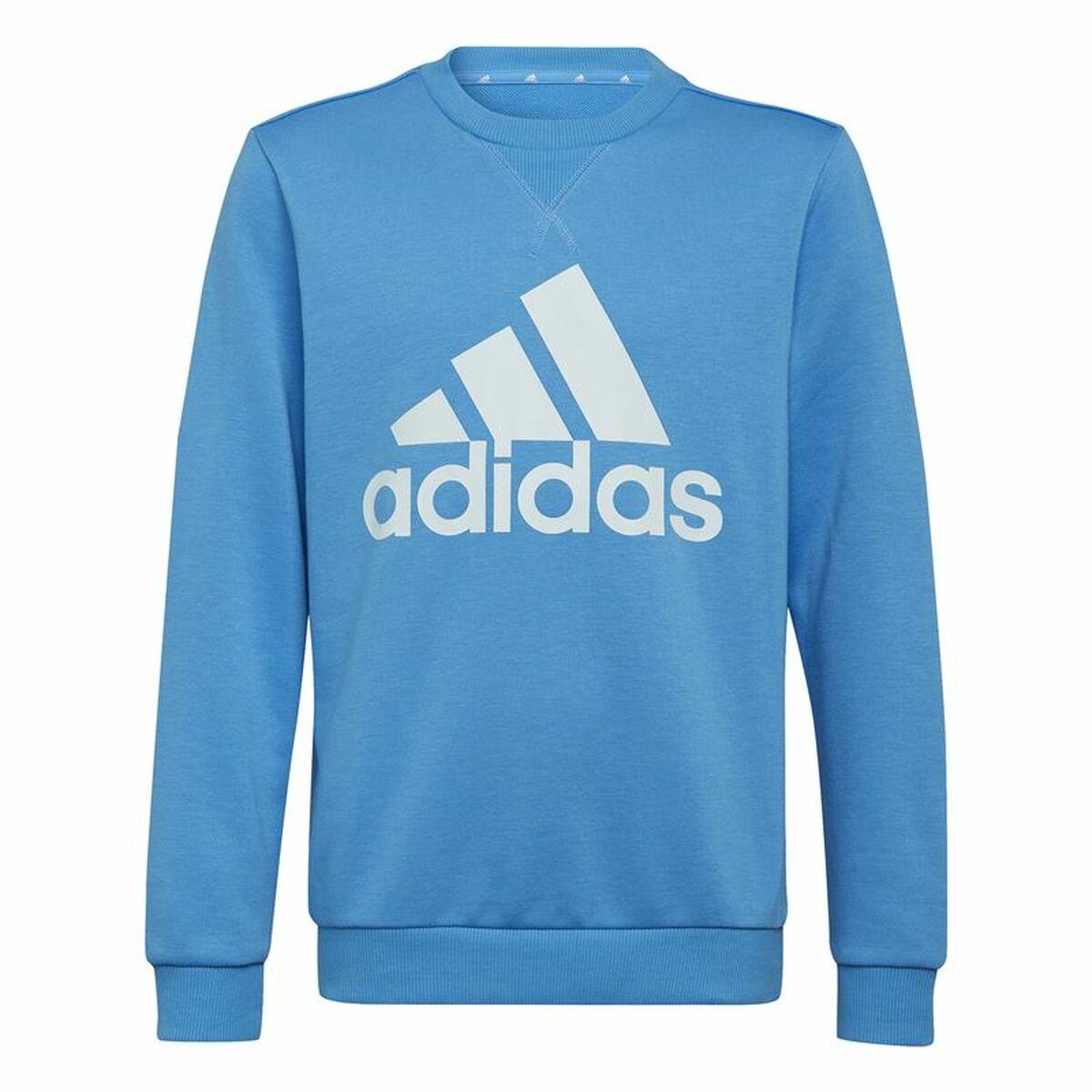 Sweatshirt uden hætte til piger Adidas Essentials Blå 5-6 år