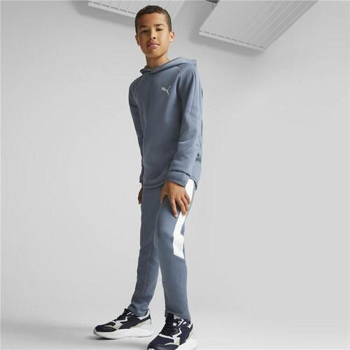 Unisex Hættetrøje Puma Evostripe Youth Blå 7-8 år