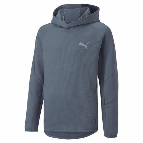 Unisex Hættetrøje Puma Evostripe Youth Blå 9-10 år