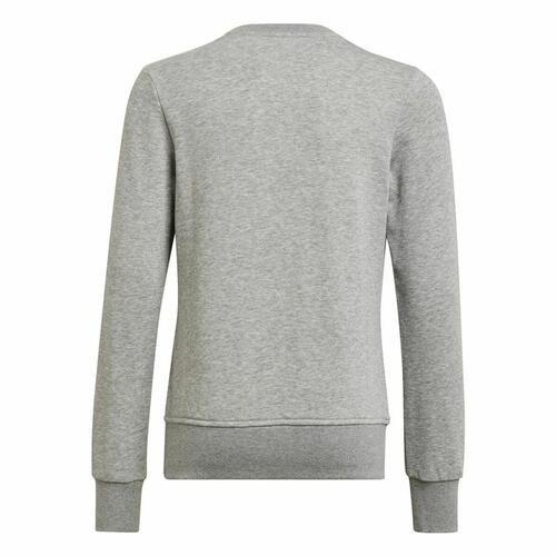 Sweatshirt uden hætte til piger Adidas Essentials Grå 7-8 år