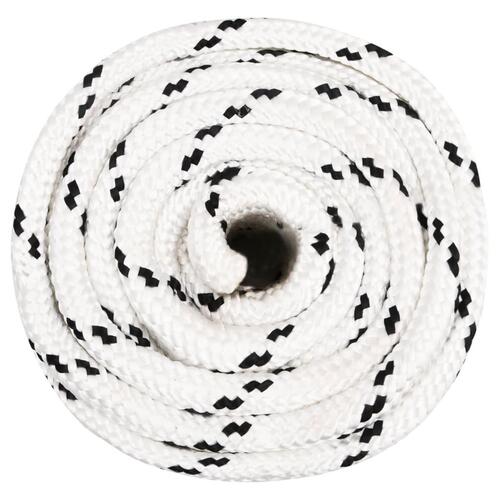 Arbejdsreb 18 mm 100 m polyester hvid