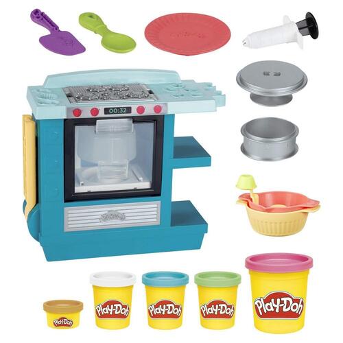 Modellervoks Spil Playdoh Rising Cake Oven Hasbro F1321 Hvid Multifarvet