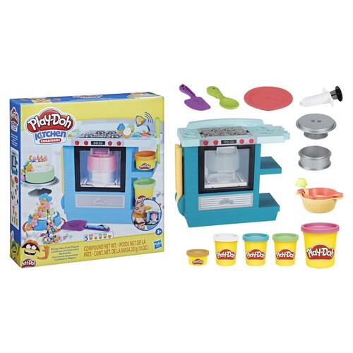 Modellervoks Spil Playdoh Rising Cake Oven Hasbro F1321 Hvid Multifarvet