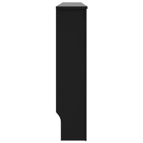 Radiatorskjuler 172x19x81,5 cm MDF sort