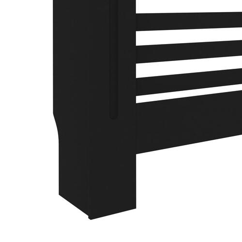 Radiatorskjuler 172x19x81,5 cm MDF sort