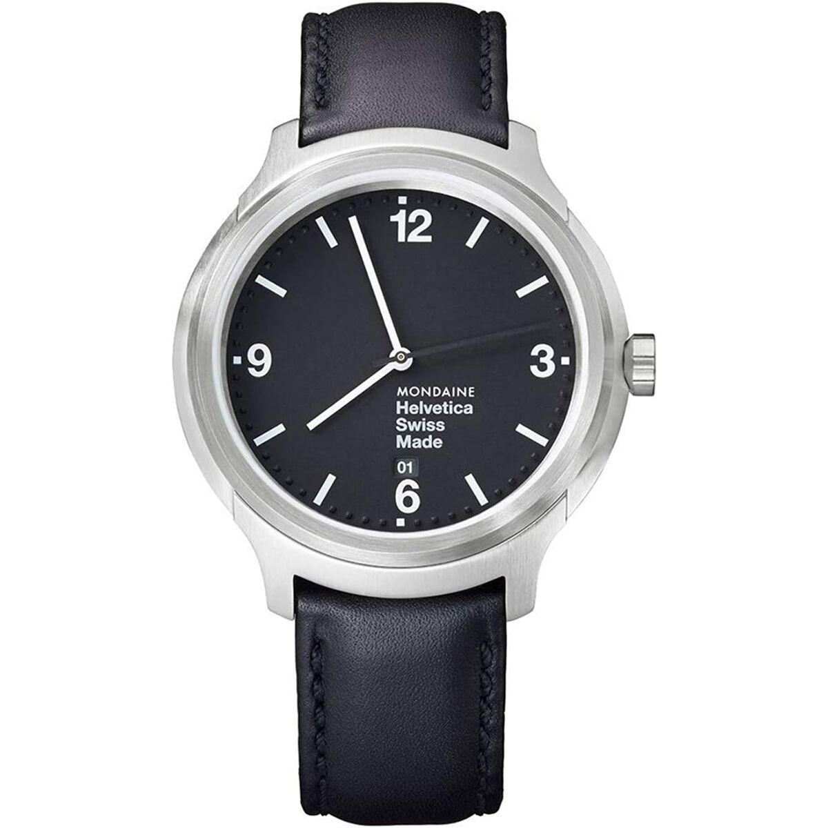 Herreur til mænd Mondaine Helvetica No. 1 Bold Ø 43 mm