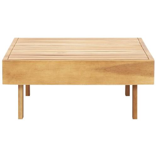 Sofabord 100x60x25 cm massivt akacietræ