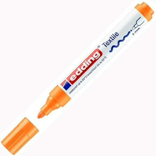 Sprittusch Edding 4500 Tekstil Fluorescerende Orange (10 enheder)