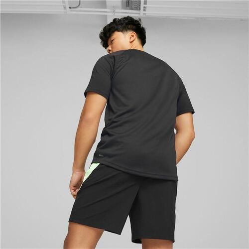 Kortærmet T-shirt til Mænd Puma Ultrabreathe Triblend Sort M
