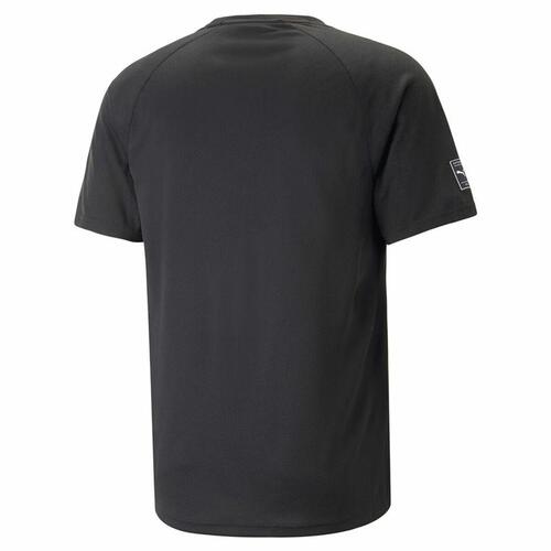 Kortærmet T-shirt til Mænd Puma Ultrabreathe Triblend Sort M