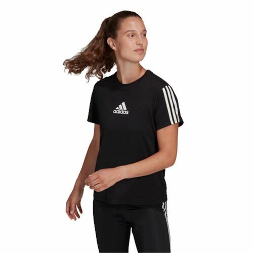 Kortærmet T-shirt til Kvinder Adidas TC Sort S