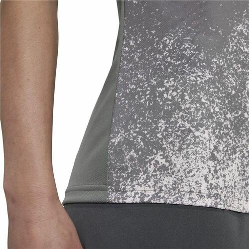 Kortærmet T-shirt til Kvinder Adidas Mørkegrå S