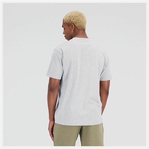 Kortærmet T-shirt til Mænd New Balance Essentials Grå S