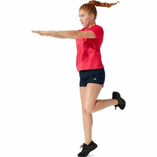Kortærmet T-shirt til Kvinder Asics Core XS