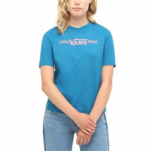 Kortærmet T-shirt til Kvinder Vans Funnier Times Blå XS