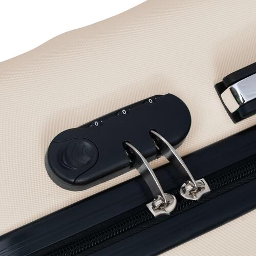 Hardcase-kuffert ABS guldfarvet