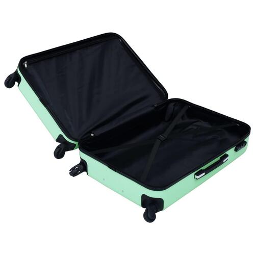 Kuffert sæt 2 stk. hardcase ABS mintgrøn