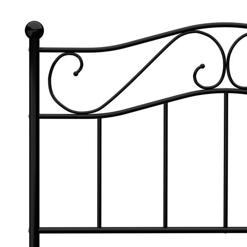 Sengestel 100x200 cm metal sort