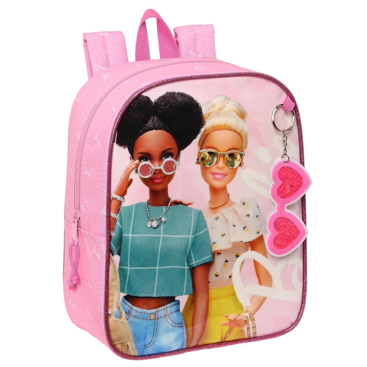 Barbie skoletaske - Barbie Girl, pink, 22 × 27 × 10 cm