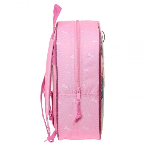 Barbie skoletaske - Barbie Girl, pink, 22 × 27 × 10 cm