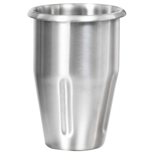 Milkshakemaskine med 2 kopper 2 l rustfrit stål