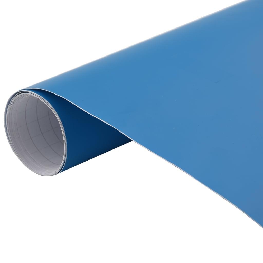 Bilfolie 200x152 cm mat blå