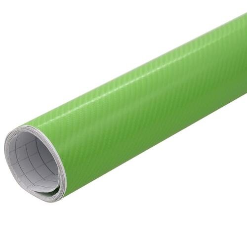 Bilfolie 200x152 cm 4D mat grøn