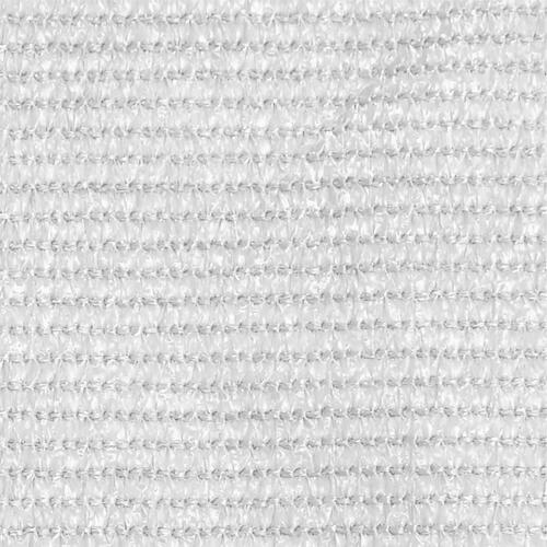 Altanafskærmning 120x600 cm HDPE hvid