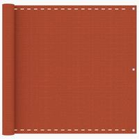Altanafskærmning 90x500 cm HDPE orange