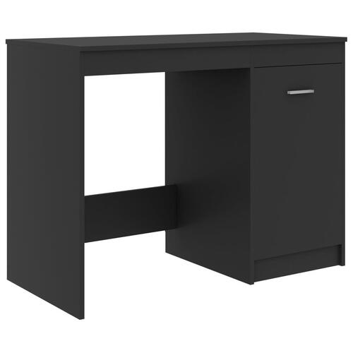 Skrivebord 140x50x76 cm konstrueret træ grå