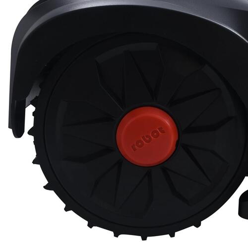 Robotplæneklipper 1000 m² med LCD 4,4Ah 24V batteri