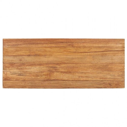 Sofabord 100x40x47,5 cm blandet genbrugstræ og teaktræ