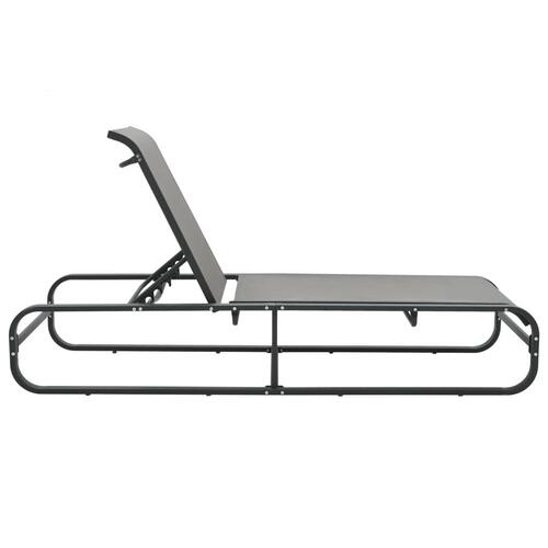 Liggestol aluminium og textilene