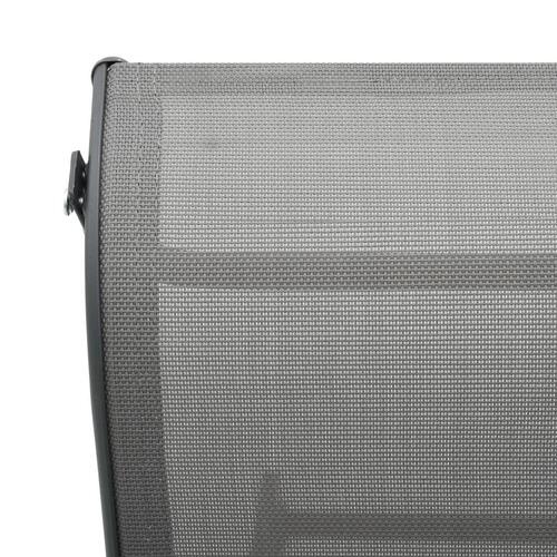 Liggestol aluminium og textilene