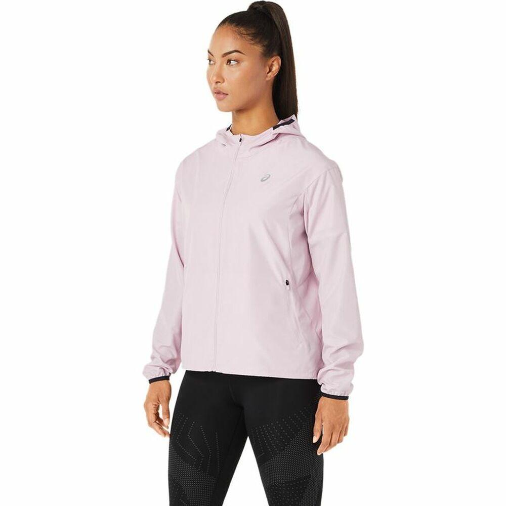 Sportsjakke til damer Asics Accelerate Light Pink M