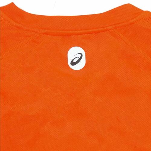 Langærmet T-shirt til Mænd Asics Hermes Orange S