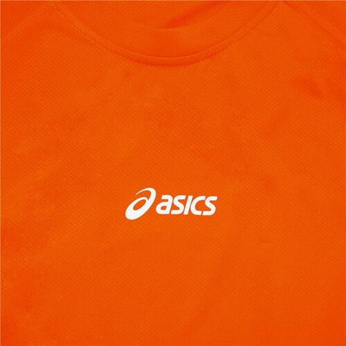 Langærmet T-shirt til Mænd Asics Hermes Orange S