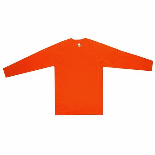 Langærmet T-shirt til Mænd Asics Hermes Orange S