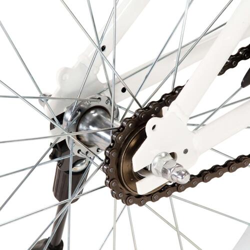 Børnecykel 20 tommer lyserød og hvid