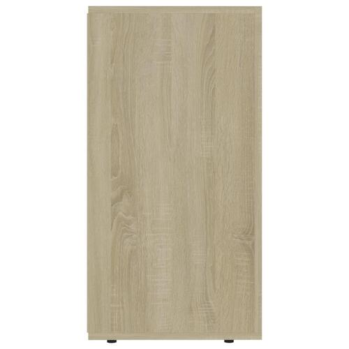 Skænk 120x36x69 cm konstrueret træ sonoma-eg