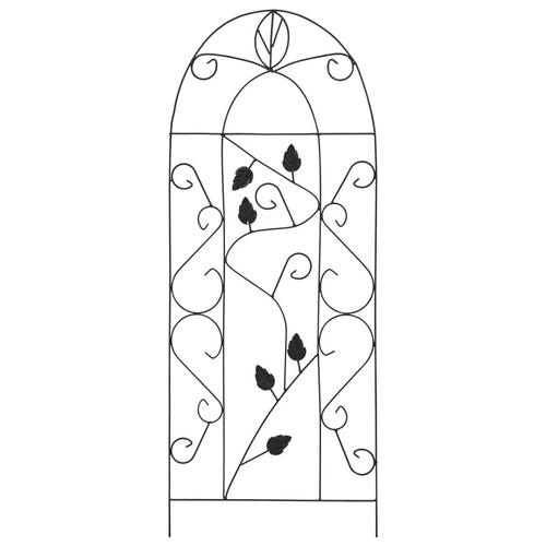 Plantestativer 3 stk. 40x100 cm jern sort