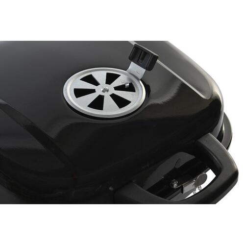 Havegrill Stål Aluminium (44,5 x 42 x 34 cm)