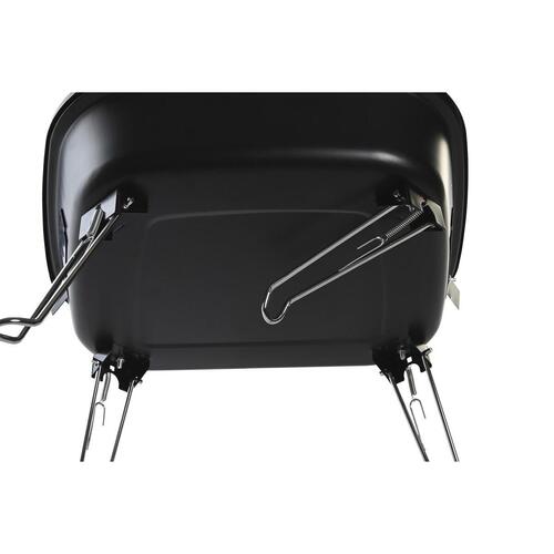 Havegrill Stål Aluminium (44,5 x 42 x 34 cm)