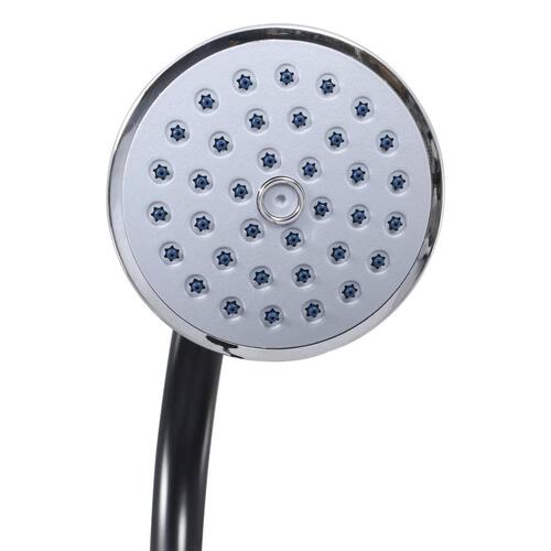 Solopvarmet bruser 215 cm 8 l sort